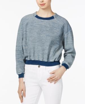 Guess Contrast-trim Sweatshirt