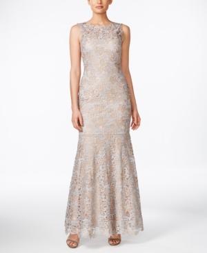 Calvin Klein Lace Mermaid Gown