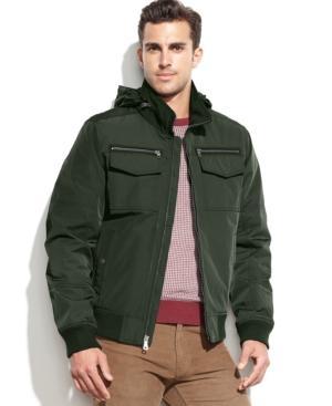 Tommy Hilfiger Hooded Bomber Jacket