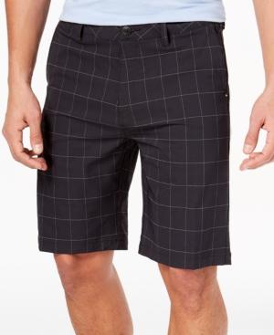 Quiksilver Men's Union Plaid Amphibian Shorts, Created For Macy's