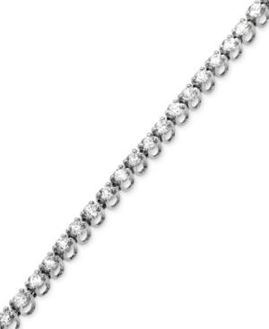 Certified Diamond Bracelet (3 Ct. T.w.) In 14k White Gold