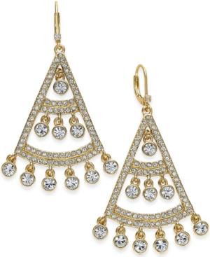 Kate Spade New York Gold-tone Stone Chandelier Earrings