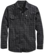 Hurley Dayton Plaid Flannel Long-sleeve Shirt