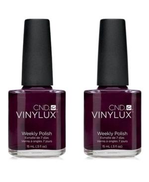 Creative Nail Design Vinylux Dark Lava Nail Polish Duo (two Items), 0.5-oz, From Purebeauty Salon & Spa
