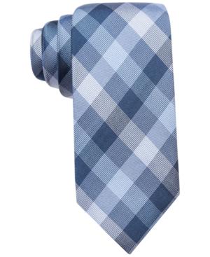 Ryan Seacrest Distinction Men's Glendale Gingham Slim Tie, Only At Macy's