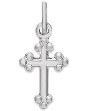 Rembrandt Charms Sterling Silver Cross Charm