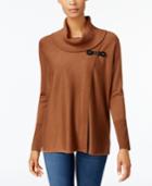 Jm Collection Cowl-neck Sweater, Created For Macy's
