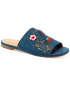 Nanette By Nanette Lepore Valentina Embroidery Flat Mules Women's Shoes