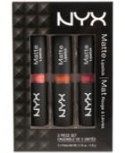Nyx 3-pc. Matte Lipstick Set - Couture, Sable & Whipped Caviar