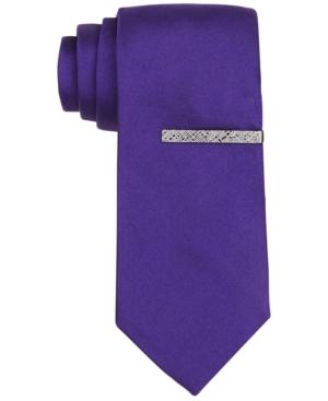 Ryan Seacrest Distinction Solid Fashion Color Slim Tie, Only At Macy's