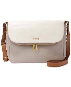 Fossil Preston Colorblock Leather Crossbody