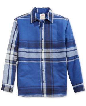 Levi's Men's Crumb Flannel Plaid Shirt