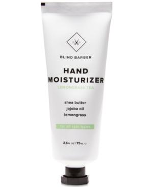 Blind Barber Lemongrass Tea Hand Moisturizer, 2.6-oz.