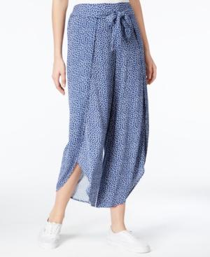 American Rag Juniors' Cropped Flyaway Soft Pants, Created For Macy's