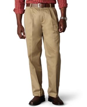 Dockers Signature Khaki Classic Fit Pleated Pants