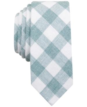 Penguin Men's Park Checked Skinny Tie
