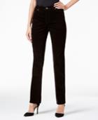 Charter Club Houndstooth Print Lexington Corduroy Straight Leg Pant, Only At Macy's