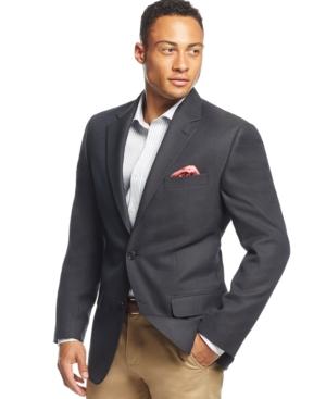 Andrew Fezza Blue Neat Classic-fit Sport Coat
