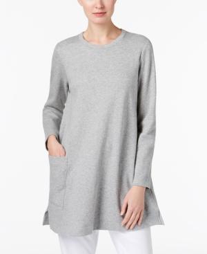 Eileen Fisher Organic Cotton Patch-pocket Tunic