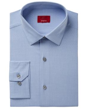 Alfani Men's Slim-fit Performance Stretch Easy-care Pattern Dress Shirt, Created For Macy's