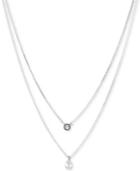 Dkny Double Row Pendant Necklace, Created For Macy's
