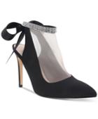 Nina Rosana Mesh Pointed Toe Evening Pumps Women's Shoes