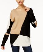 Inc International Concepts Colorblocked Sweater, Created For Macy's
