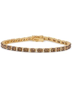 Le Vian Chocolatier Diamond Tennis Bracelet (5-3/8 Ct. T.w.) In 14k Gold