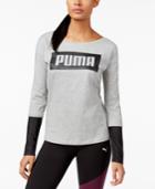 Puma Long-sleeve Logo Top