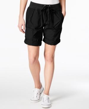 Calvin Klein Performance Poplin Cargo Shorts