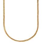 Chevron Link 18 Chain Necklace (1.6mm) In 18k Gold