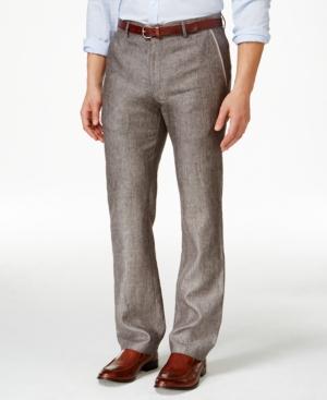 Tasso Elba Men's 100% Linen Pants, Only At Macy's