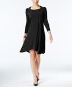 Alfani Cutout Handkerchief-hem Dress, Created For Macy's