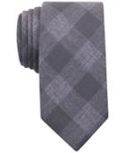 Bar Iii Men's Olive Gingham Tie, Only At Macy's