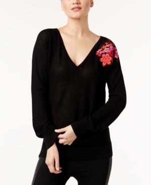 Trina Turk Nash Embroidered Sweater