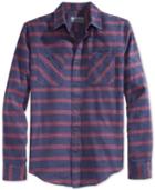 American Rag Marissa Striped Flannel Shirt