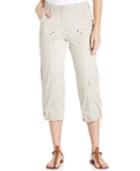 Style & Co Cargo Capri Pants, Only At Macy's