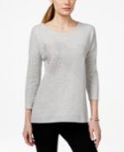 Style & Co. Graphic-print Sweatshirt, Only At Macy's