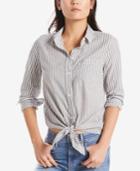 Levi's Liza Cotton Tie-front Shirt