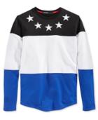 Hudson Nyc Men's All Stars Colorblocked Embroidered Long-sleeve T-shirt