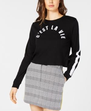 Project 28 Embroidered Cropped Top