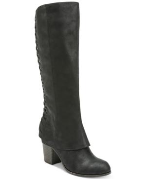 Fergalicious Tootsie Wide Calf Tall Western Boots Women's Shoes