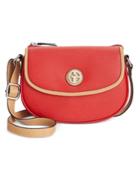 Giani Bernini Saffiano Top-zip Mini Saddle Bag, Only At Macy's