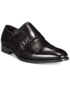 Kenneth Cole Rack Em-up Cap Toe Double Monk Loafers Men's Shoes