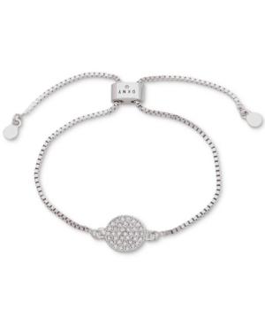 Dkny Pave Disc Slider Bracelet