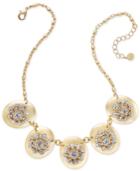 Charter Club Gold-tone Crystal Statement Necklace, Only At Macy's