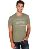 Lucky Brand Burnt Olive Norton Motorcycles T-shirt