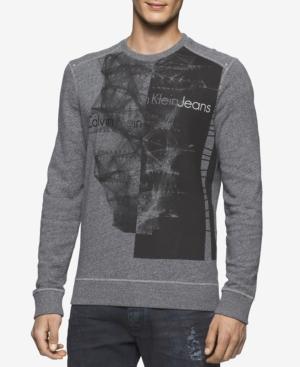 Calvin Klein Jeans Men's Brazil Graphic-print Sweatshirt