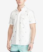 Polo Ralph Lauren Men's Standard-fit Embroidered Short Sleeve Shirt