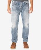 Silver Jeans Co. Men's Eddie Relaxed Fit Tapered Jeans